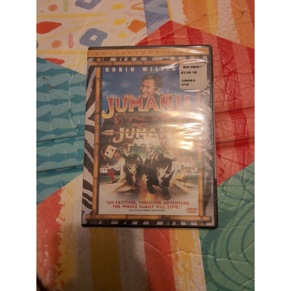Jumanji (DVD, 2000, Collectors Edition) NEW